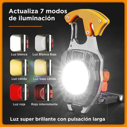 Linterna tactica multiproposito