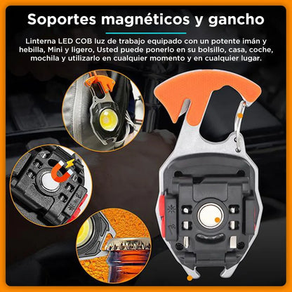 Linterna tactica multiproposito