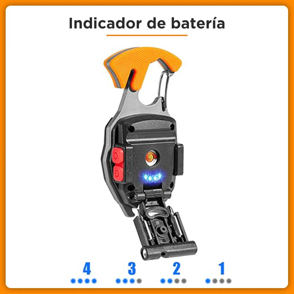 Linterna tactica multiproposito